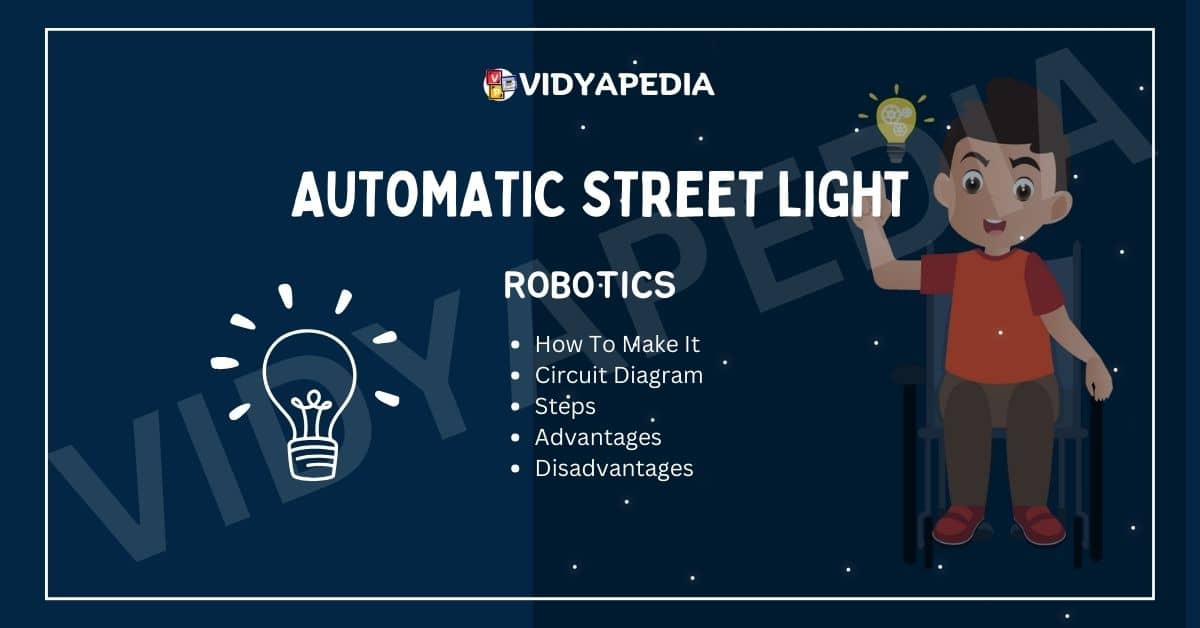 Automatic Street Light Dark Detector Circuit