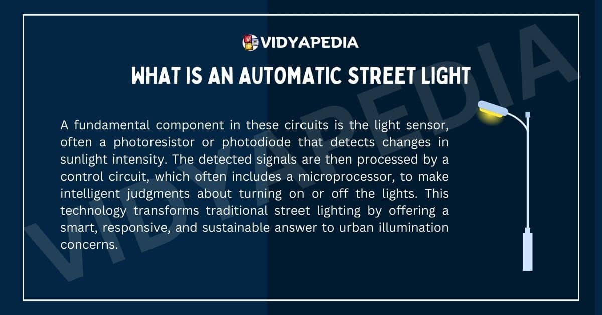 what is an automatic street light