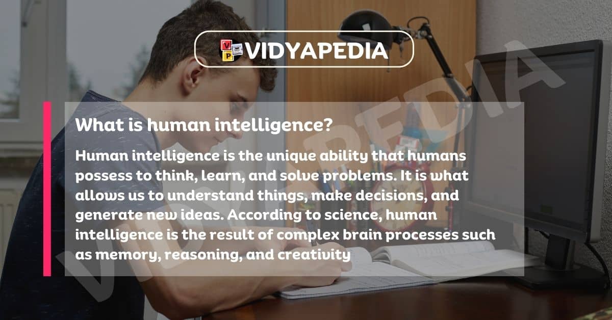 What is human intelligence