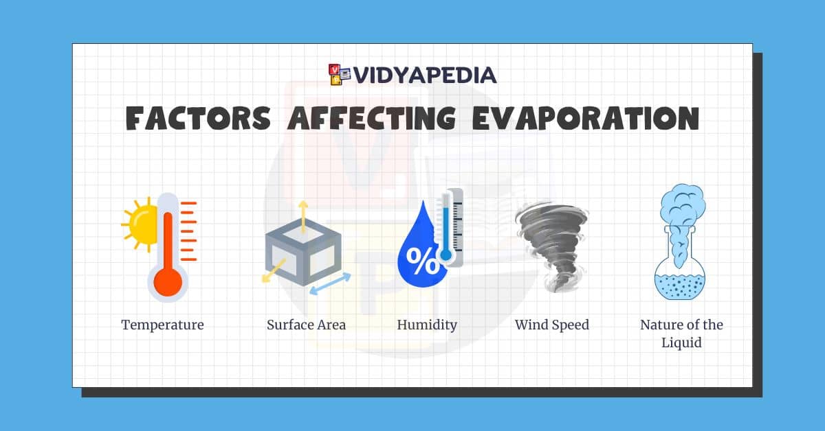 Factor That Affect Evaporation